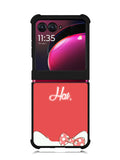 Cats face Motorola Moto Razr Plus 2023 , Moto Razr+ 2023 Case OV1785