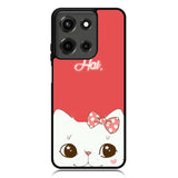 Cats face Motorola Moto G 5G 2025 Case OV1785