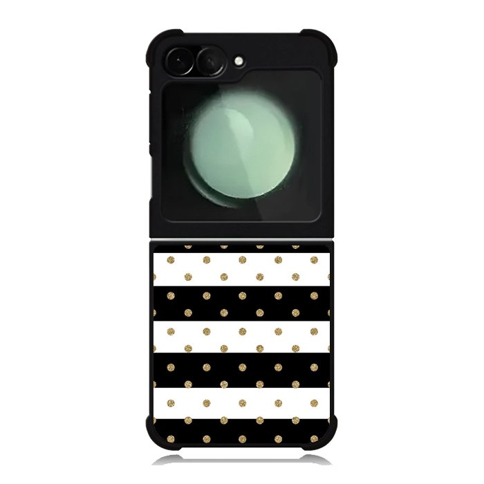 Flower Stripes Polka Samsung Galaxy Z Flip 6 5G 2024 Case OV1790