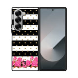 Flower Stripes Polka Samsung Galaxy Z Fold 7 5G Case QC1790