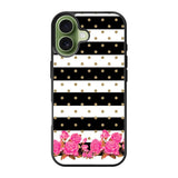 Flower Stripes Polka iPhone 17 Case QC1790