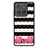 Flower Stripes Polka Motorola Moto Edge 2025 Case QC1790