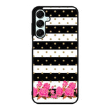 Flower Stripes Polka Samsung Galaxy A16 Case OV1790