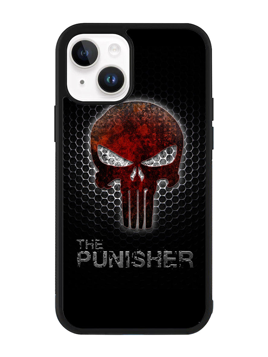 The Punisher Skull Logo iPhone 15 Plus Case OV1795
