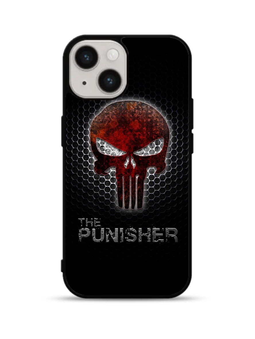 The Punisher Skull Logo iPhone 15 Plus Case