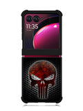 The Punisher Skull Logo Motorola Moto Razr Plus 2023 , Moto Razr+ 2023 Case