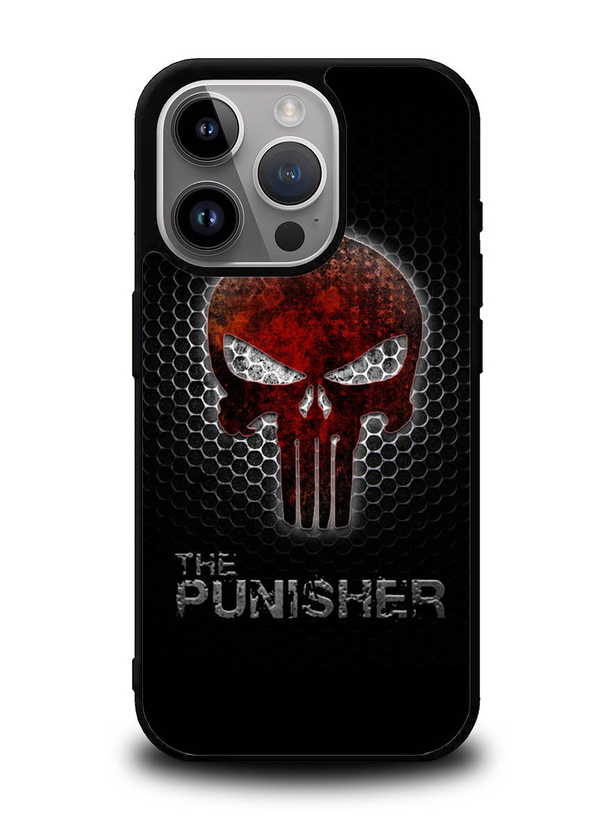 The Punisher Skull Logo iPhone 16 Pro Max Case
