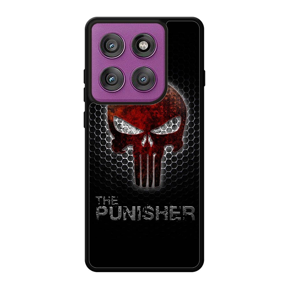 The Punisher Skull Logo Motorola Moto Edge 60 Pro Case