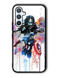 Captain America Watercolor Samsung Galaxy A14 5G Case QC1797