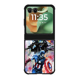 Captain America Watercolor Motorola Moto RAZR 2025 Case OV1797