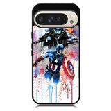 Captain America Watercolor Google Pixel 10 Pro XL Case RC1797