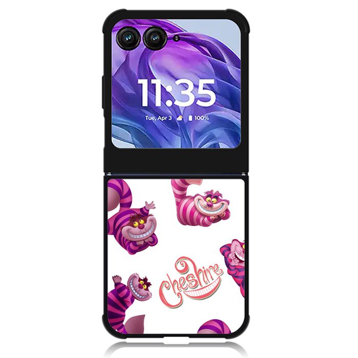 Cheshire Cat 1st Motorola Moto Razr Plus 2024 , Moto Razr+ 2024 Case