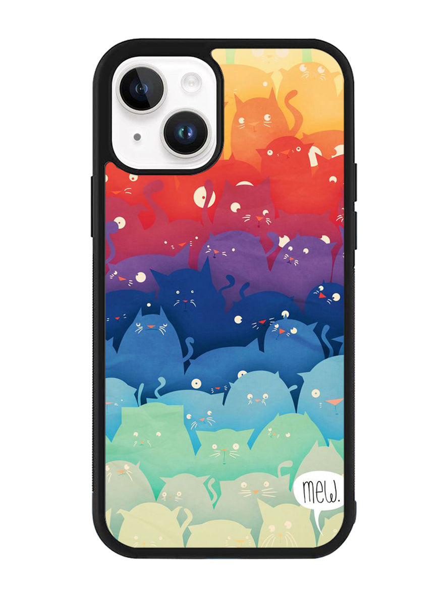 Full Color Mew iPhone 14 Case QC1803