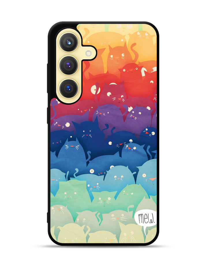 Full Color Mew Samsung Galaxy S25 Plus 5G , Samsung Galaxy S25+ 5G Case OV1803