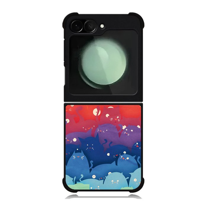 Full Color Mew Samsung Galaxy Z Flip 6 5G 2024 Case OV1803