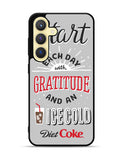 Diet Coke Quotes Samsung Galaxy S25 5G Case OV1804