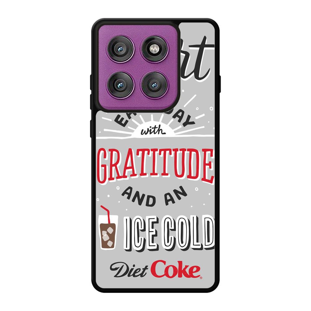 Diet Coke Quotes Motorola Moto Edge 60 Pro Case QC1804