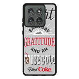 Diet Coke Quotes Motorola Moto Edge 2025 Case QC1804
