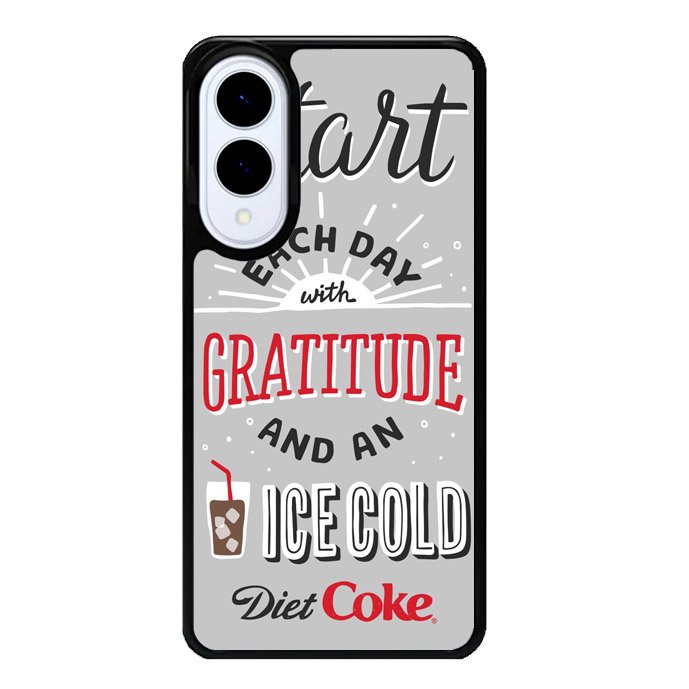 Diet Coke Quotes Samsung Galaxy S25 Edge 5G Case OV1804