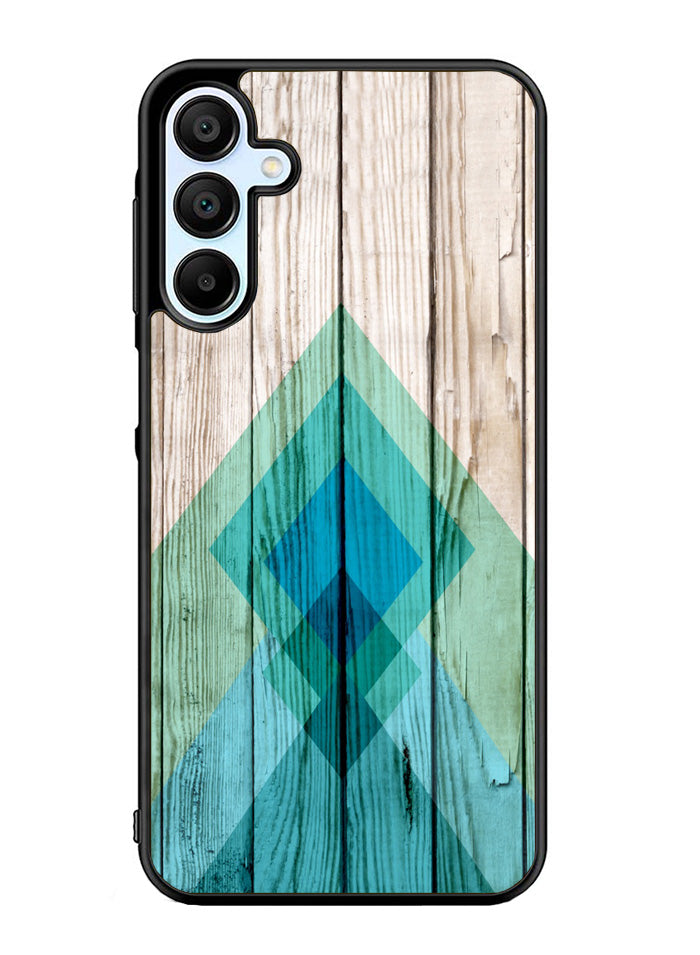 Simple Aztec on Wood Samsung Galaxy A35 5G Case OV1806