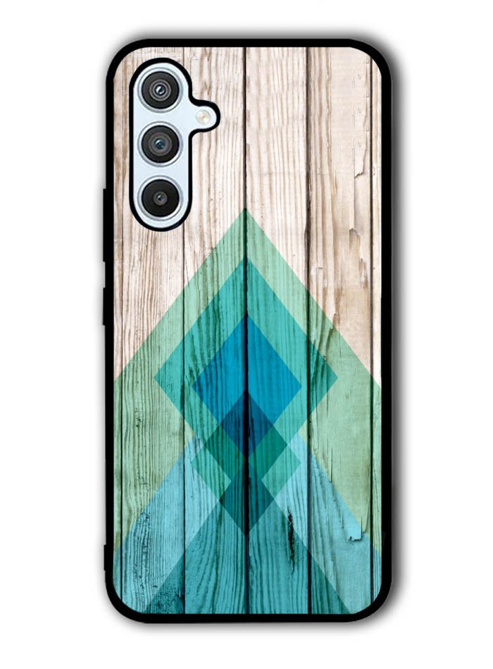 Simple Aztec on Wood Samsung Galaxy A14 5G Case QC1806