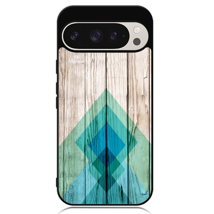 Simple Aztec on Wood Google Pixel 9 Pro XL Case OV1806