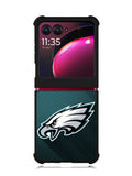 Philadelphia Eagles Logo American Football Motorola Moto Razr Plus 2023 , Moto Razr+ 2023 Case
