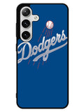 Dodgers Full Baseball League Logo Samsung Galaxy S24 5G Case