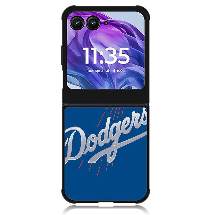 Dodgers Full Baseball League Logo Motorola Moto Razr Plus 2024 , Moto Razr+ 2024 Case