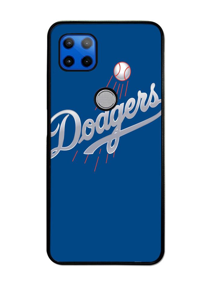 Dodgers Full Baseball League Logo Motorola Moto G 5G Case , Moto One 5G Ace Case