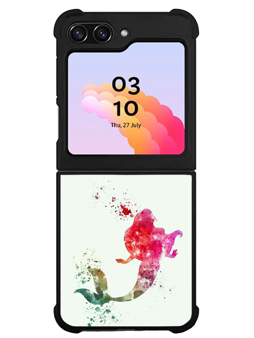 Ariel Tattoos Disney Princess Cartoon Samsung Galaxy Z Flip 5 5G 2023 Case OV1820