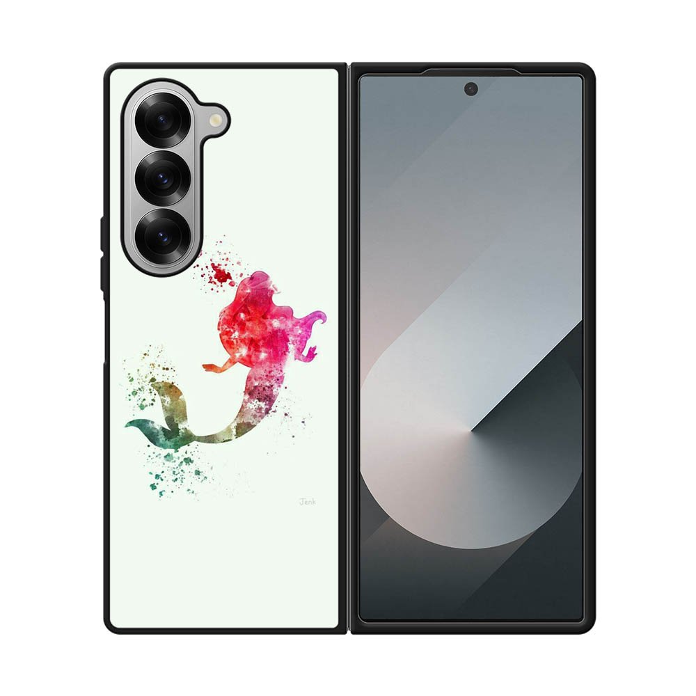 Ariel Tattoos Disney Princess Cartoon Samsung Galaxy Z Fold 7 5G Case QC1820
