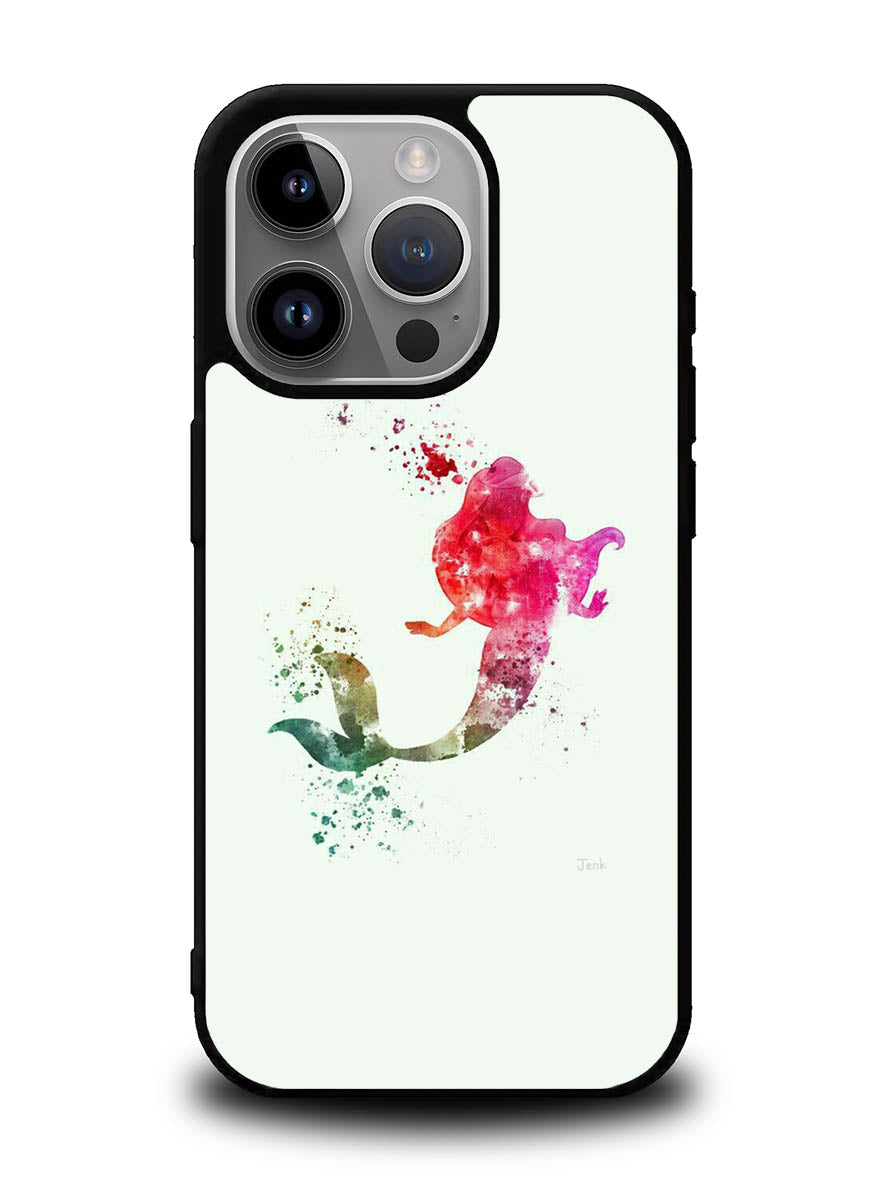 Ariel Tattoos Disney Princess Cartoon iPhone 16 Pro Max Case QC1820