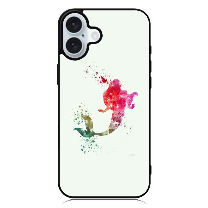 Ariel Tattoos Disney Princess Cartoon iPhone 16 Plus Case QC1820