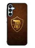 AS Roma Leather Logo Soccer Samsung Galaxy A35 5G Case OV1821