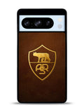 AS Roma Leather Logo Soccer Google Pixel 8 Pro Case QC1821