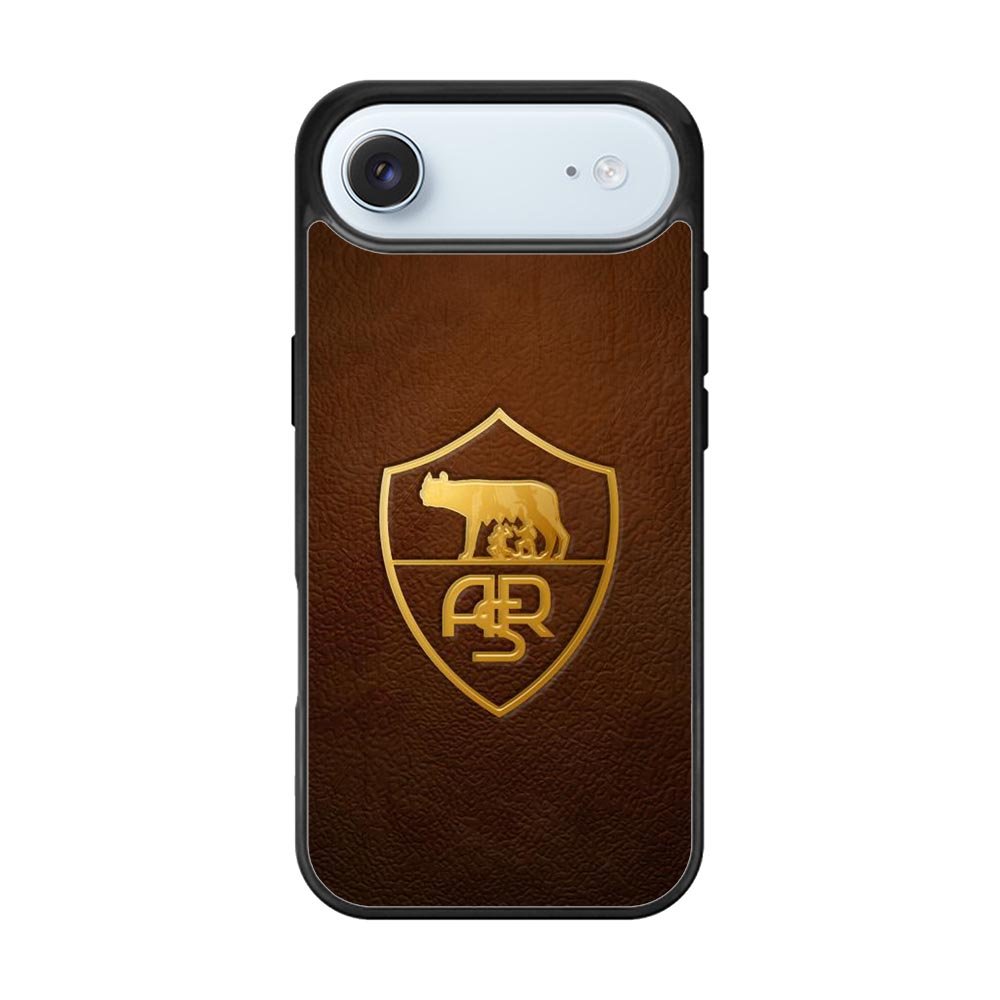 AS Roma Leather Logo Soccer iPhone Air Case QC1821