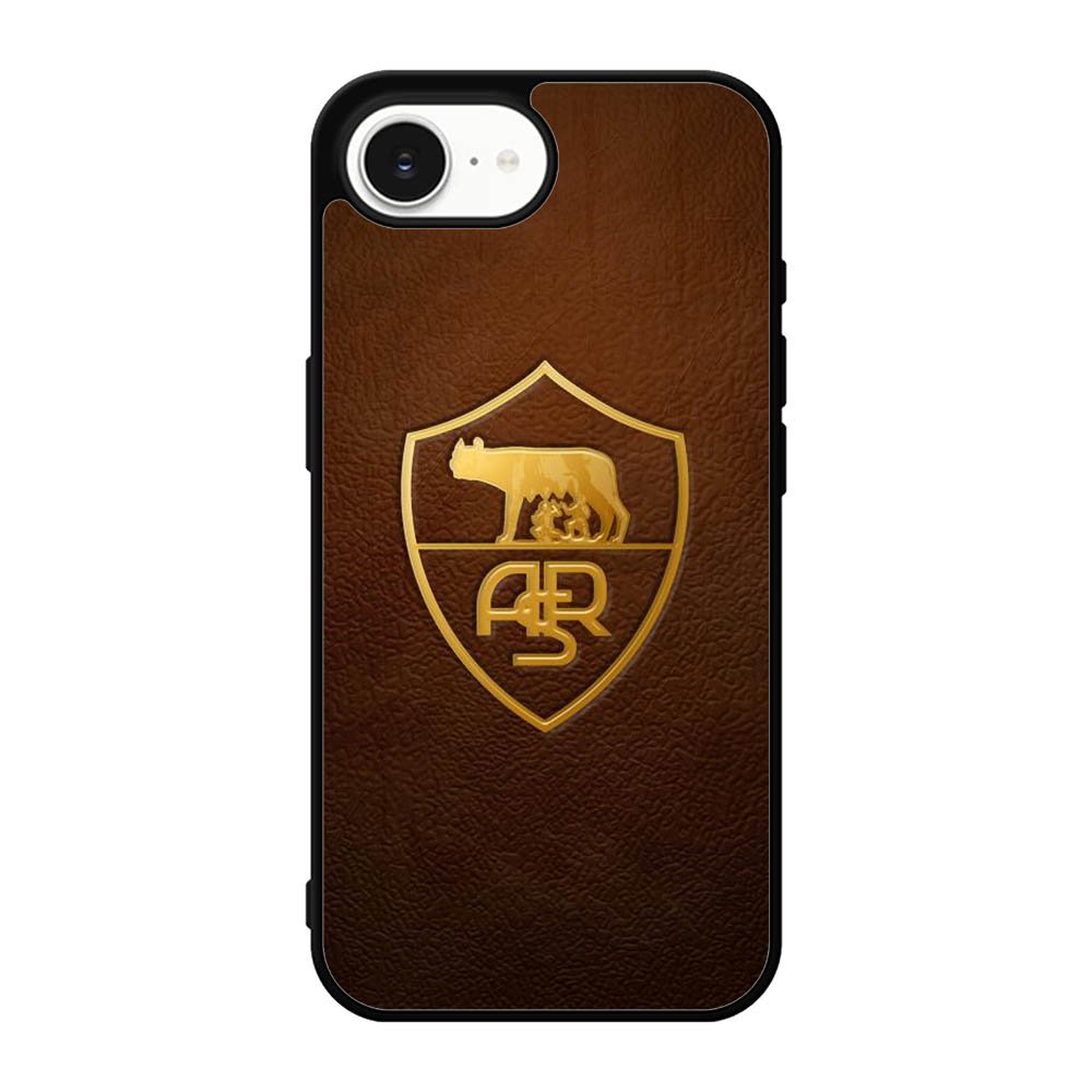 AS Roma Leather Logo Soccer iPhone 17e Case QC1821
