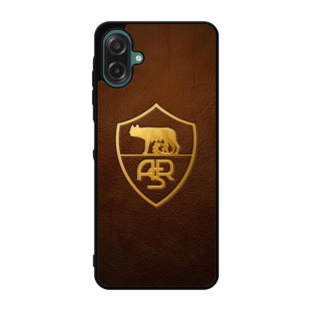 AS Roma Leather Logo Soccer Samsung Galaxy A07 Case QC1821