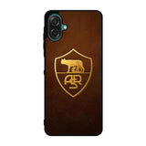 AS Roma Leather Logo Soccer Samsung Galaxy A07 Case QC1821