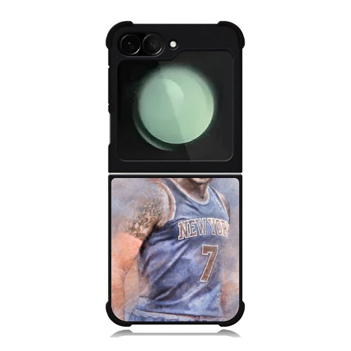 Carmelo Anthony NY7 Blue Basket Ball Samsung Galaxy Z Flip 6 5G 2024 Case OV1823