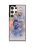 Carmelo Anthony NY7 Blue Basket Ball Samsung Galaxy S25 Ultra 5G Case QC1823