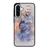 Carmelo Anthony NY7 Blue Basket Ball Samsung Galaxy A16 5G Case RC1823