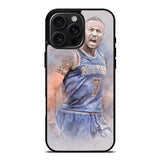 Carmelo Anthony NY7 Blue Basket Ball iPhone 16 Pro Case OV1823