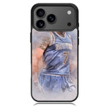 Carmelo Anthony NY7 Blue Basket Ball iPhone 17 Pro Case RC1823