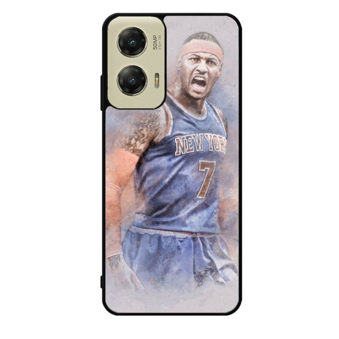 Carmelo Anthony NY7 Blue Basket Ball Motorola Moto G Stylus 5G 2024 Case OV1823