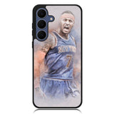 Carmelo Anthony NY7 Blue Basket Ball Samsung Galaxy S25 FE Case OV1823