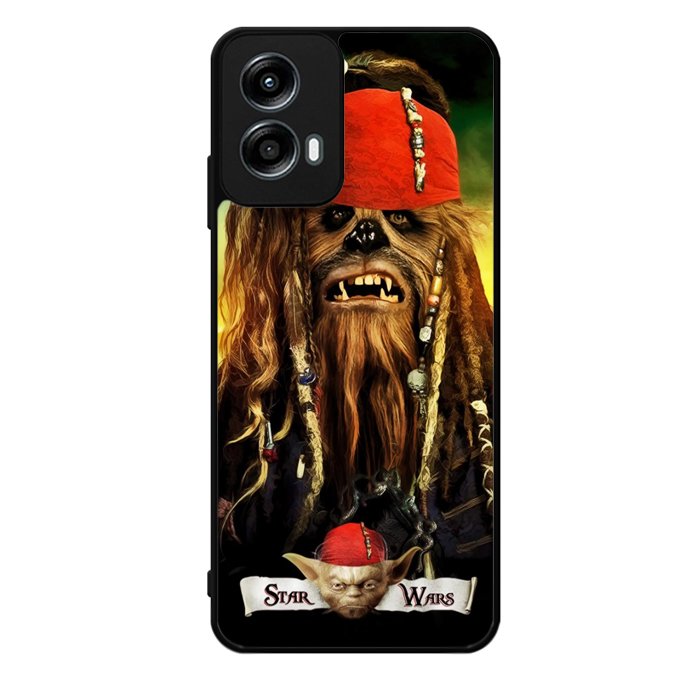 Captain Chewbacc Star Wars Motorola Moto G Play 2024 Case OV1827
