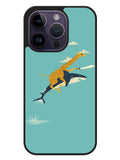 Black Friday offer Giraffe Riding Shark iPhone 14 Pro Case
