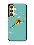 Black Friday offer Giraffe Riding Shark Samsung Galaxy S25 Plus 5G , Samsung Galaxy S25+ 5G Case